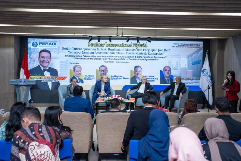 Otto: Peradi perkuat advokat hadapi transaksi bisnis internasional