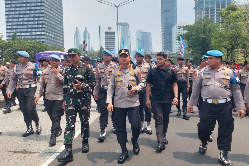 Polres Jakpus apresiasi demo Hari Tani berlangsung tertib