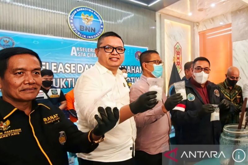 BNNP Kalteng gagalkan pengiriman satu kilogram sabu dari Kalbar