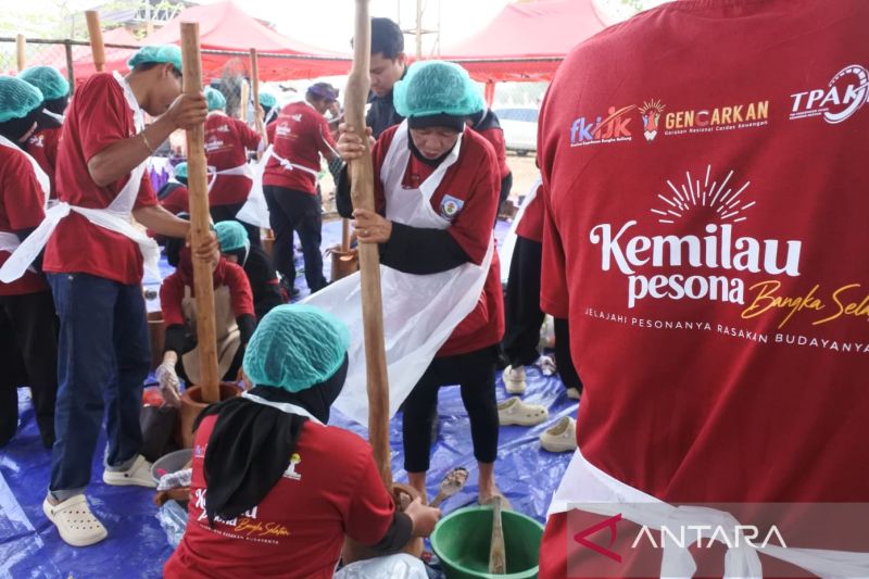 Bangka Selatan Raih Rekor MURI Pembuatan Terasi Seberat 300 Kilogram