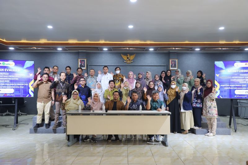 UMPR monev 24 penelitian pendanaan DPPM tahun anggaran 2026