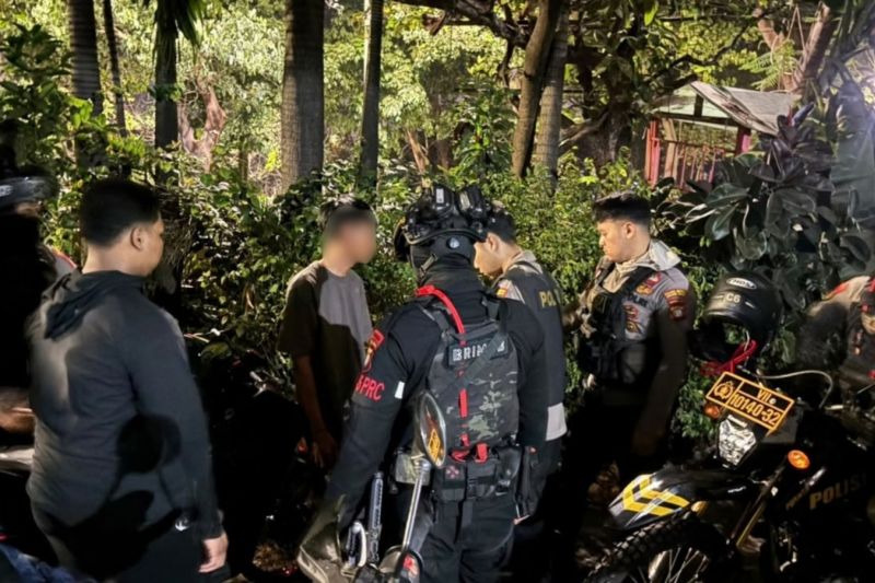 polisi-amankan-empat-motor-yang-diduga-digunakan-untuk-balap-liar