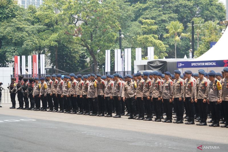 5.250 personel gabungan amankan laga Timnas Indonesia vs Malaysia