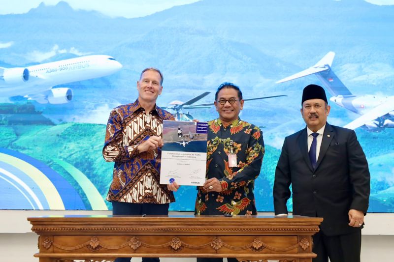 AirNav-Airbus kolaborasi tingkatkan efisiensi ruang udara Indonesia