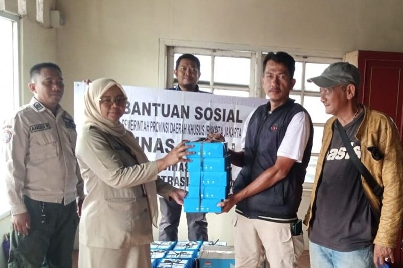 Sudinsos salurkan bantuan logistik bagi korban kebakaran Joglo