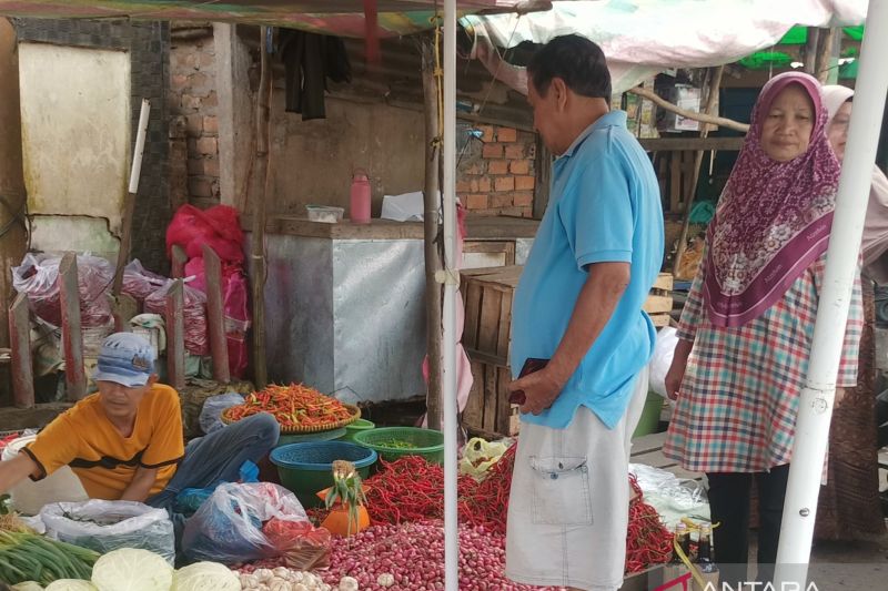 Harga cabai merah di Palembang tembus Rp70 ribu per kg