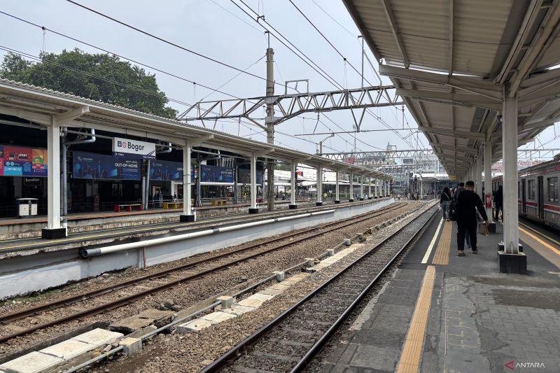 KAI Jakarta: Peron 4 dan 5 Stasiun Bogor sudah bisa digunakan