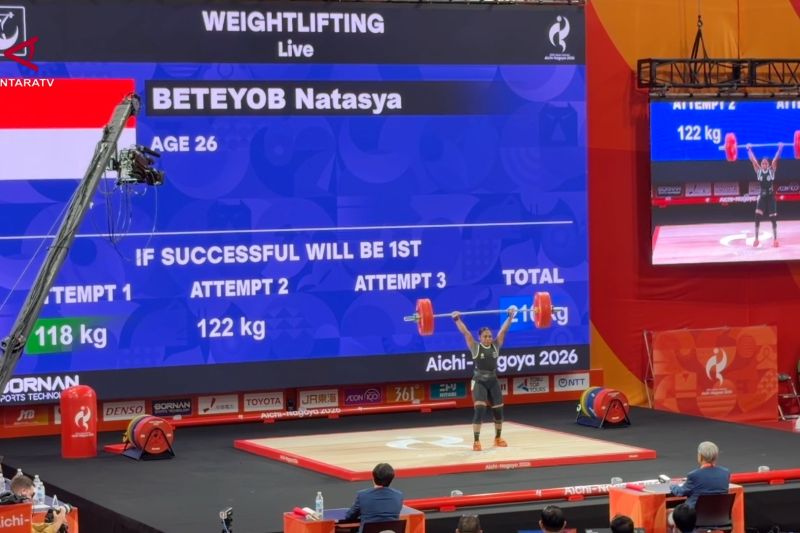 Natasya Beteyob belum berhasil sumbang medali Asian Games