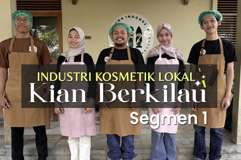 Industri kosmetik lokal kian berkilau (segmen 1)
