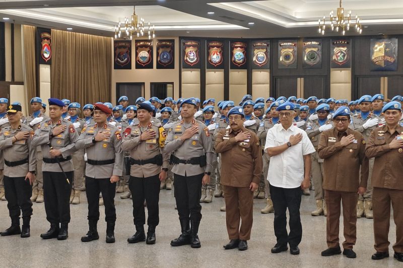 Polri lepas 140 personel ke Afrika Tengah untuk misi perdamaian PBB