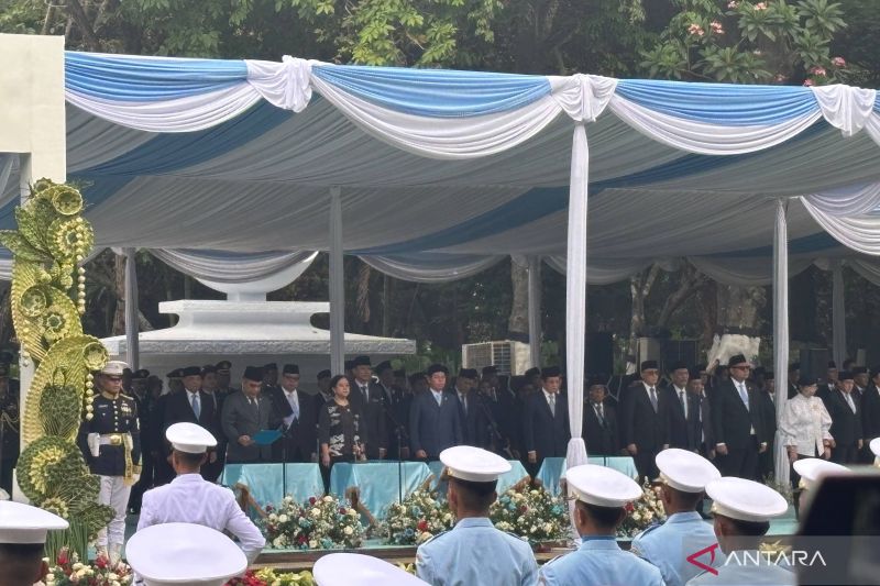 Ketua DPR baca ikrar Kesaktian Pancasila di Lubang Buaya