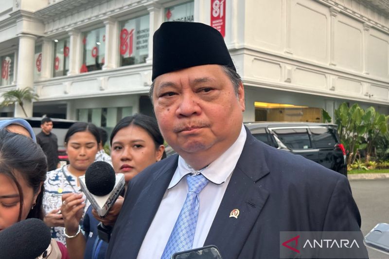 Airlangga: Pembagian kementerian ke Kemenko Hilirisasi masih dibahas