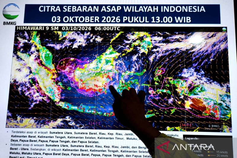 BMKG: Asap karhutla pengaruhi kualitas udara di Sulsel  