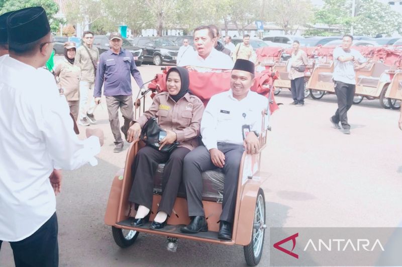 Bupati Karawang: Becak listrik bantuan Presiden tidak boleh dijual