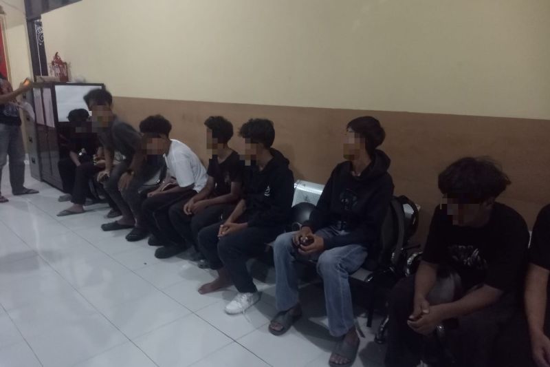 Polres Bantul amankan belasan remaja terlibat keributan di JJLS Kretek