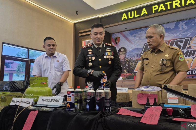 Polresta Bandung bongkar modus LPG subsidi jadi 3.763 gas portable
