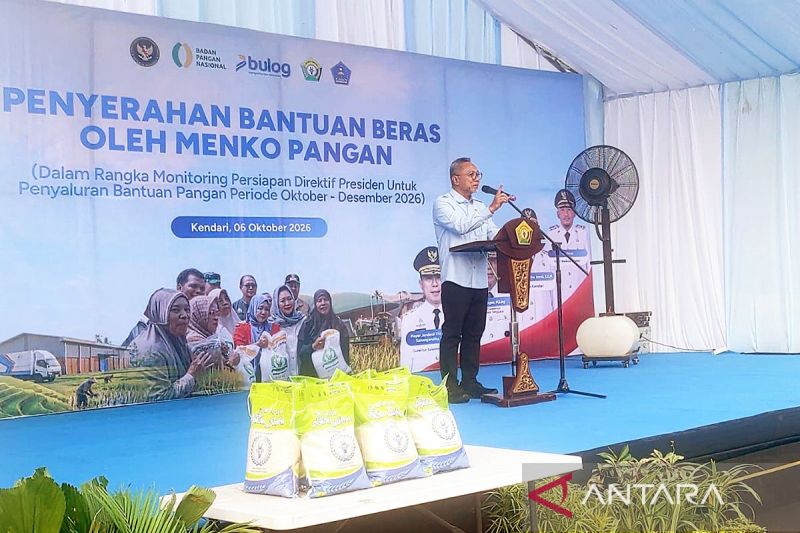Menko Pangan: Pemerintah siapkan 1 juta ton beras bagi 33,2 juta warga