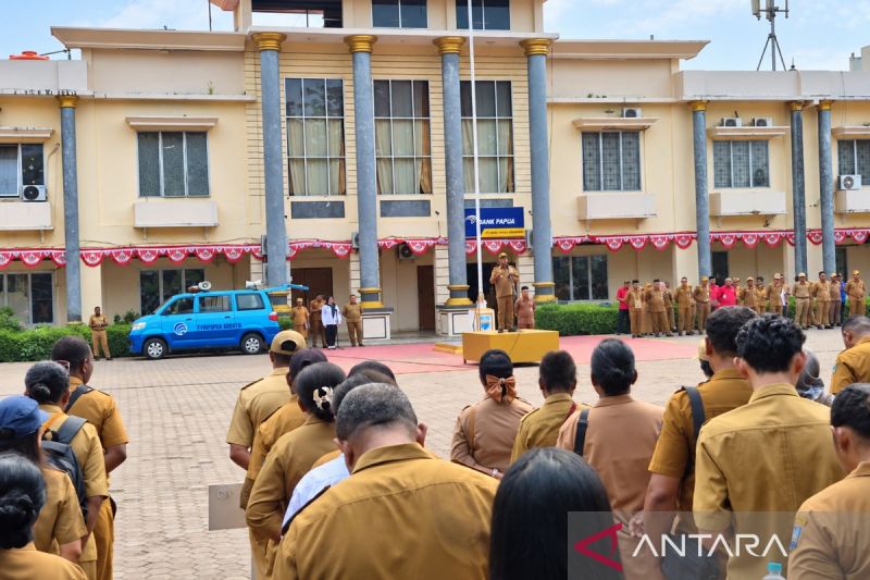 Wabup Mugiyono: Disiplin dan etos kerja pejabat dievaluasi berkala