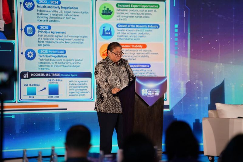 Airlangga dorong investasi bernilai tambah lewat kemitraan RI-AS