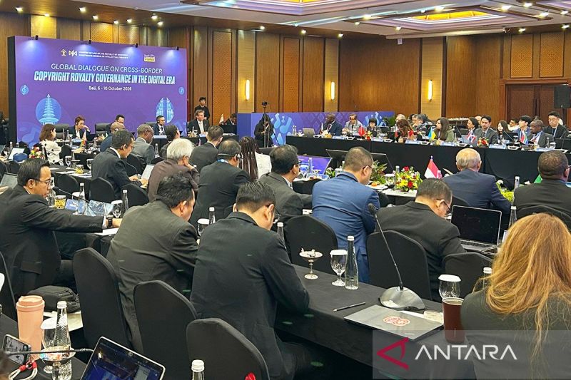 RI gelar dialog global bahas kelola royalti hak cipta lintas negara