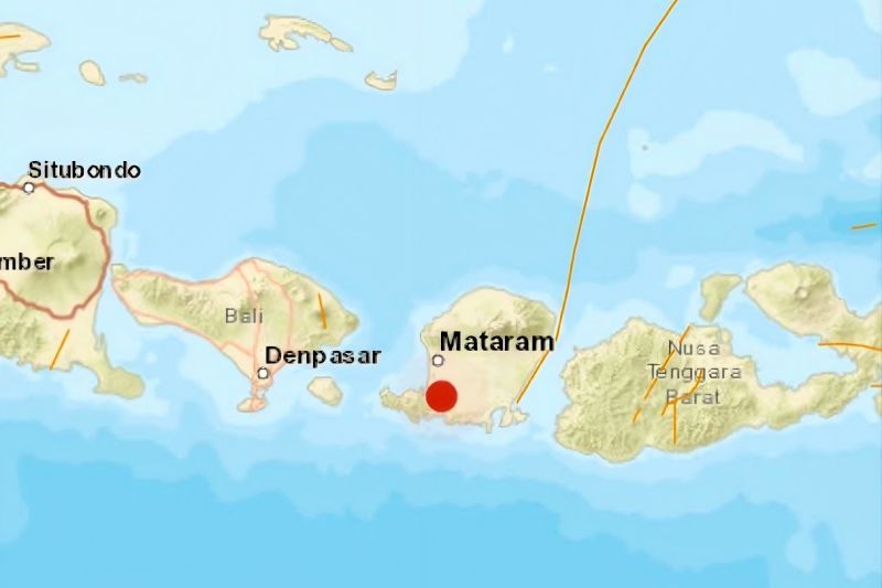 Gempa Lombok Barat akibat deformasi batuan Lempeng Indo-Australia