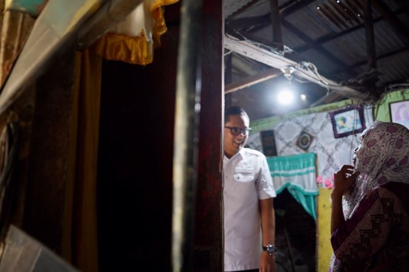 Pemkot Medan perbaiki rumah tak layak huni akibat diterjang air pasang