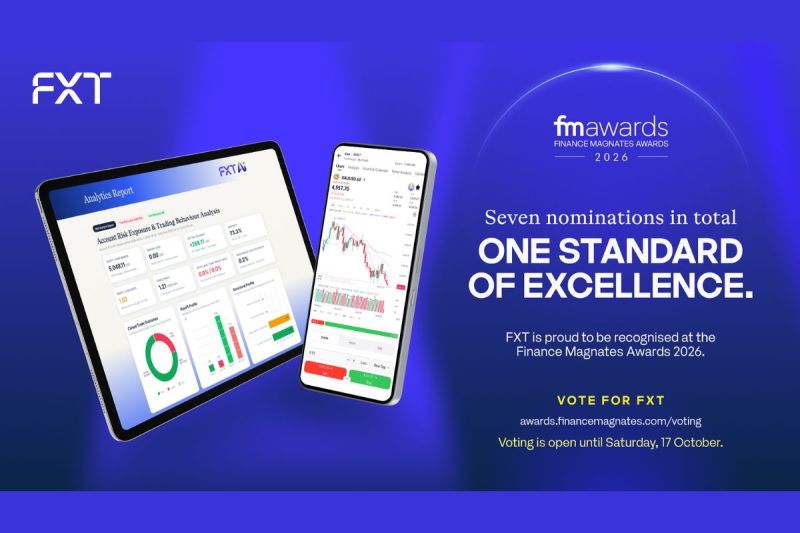 FXT Raih Nominasi Resmi Finance Magnates Awards 2026 Kategori Broker of the Year, Most Innovative Broker, dan Best Overall Broker