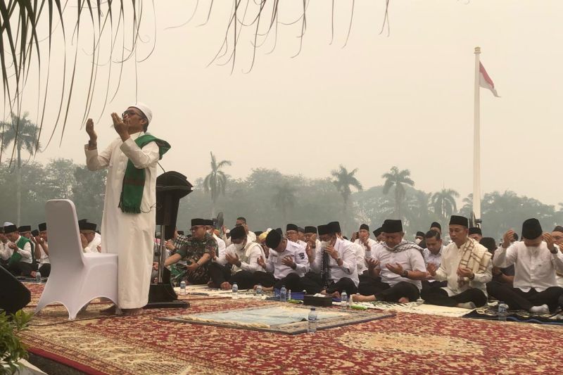 Pemprov Sumsel gelar Shalat Istisqa meminta hujan di Palembang