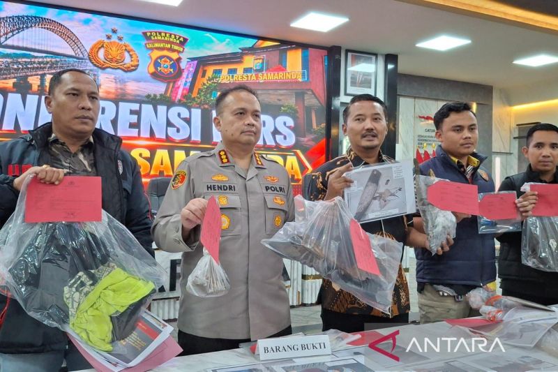 Polres Samarinda tetapkan tiga tersangka penganiayaan pria tewas di Mahakam