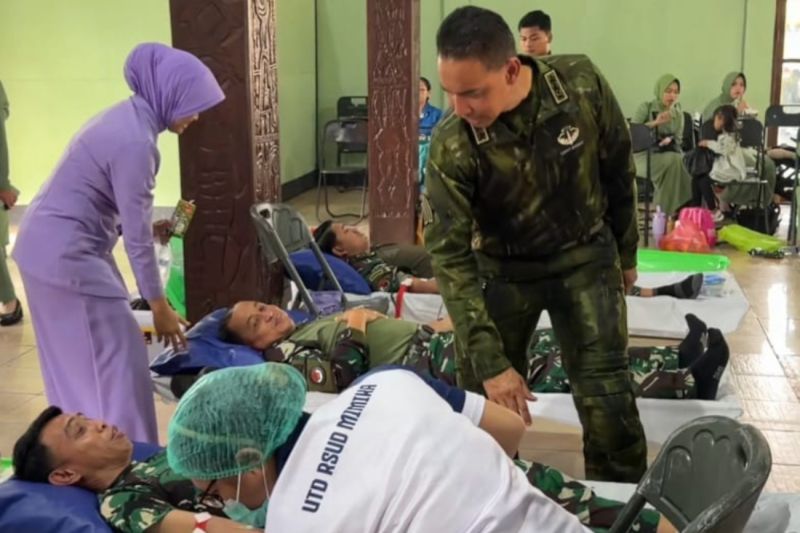 Kogabwilahan III gelar donor darah di Timika