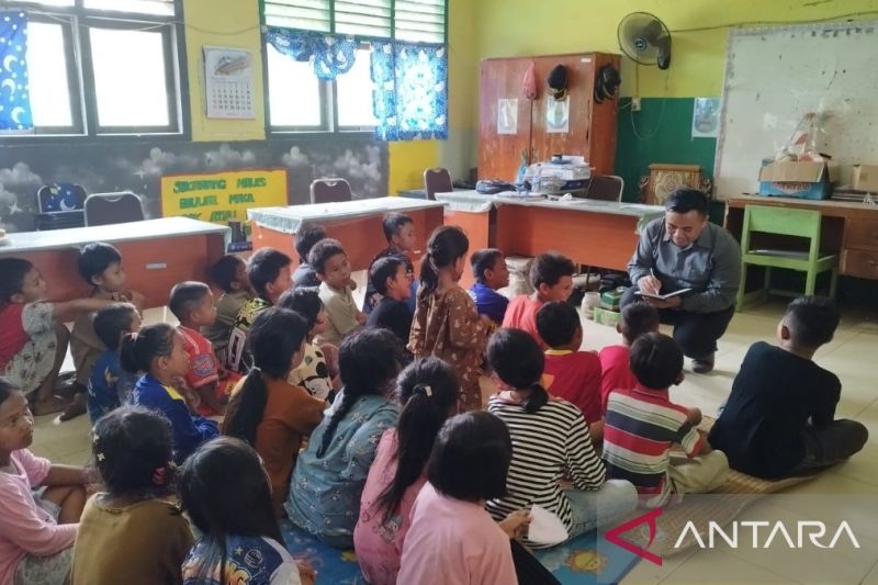 SDN 7 Simpang Rimba sesuaikan pembelajaran 163 anak korban kebakaran