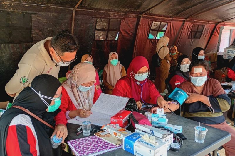 Posko pengungsian kebakaran Serdang tangani ISPA hingga hipertensi