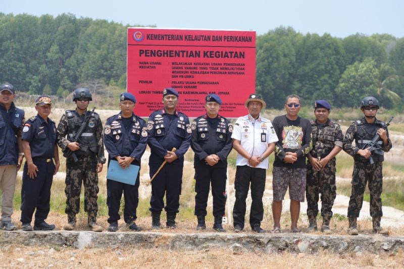 kkp-segel-dua-tambak-udang-di-karimunjawa-seluas-771-hektare