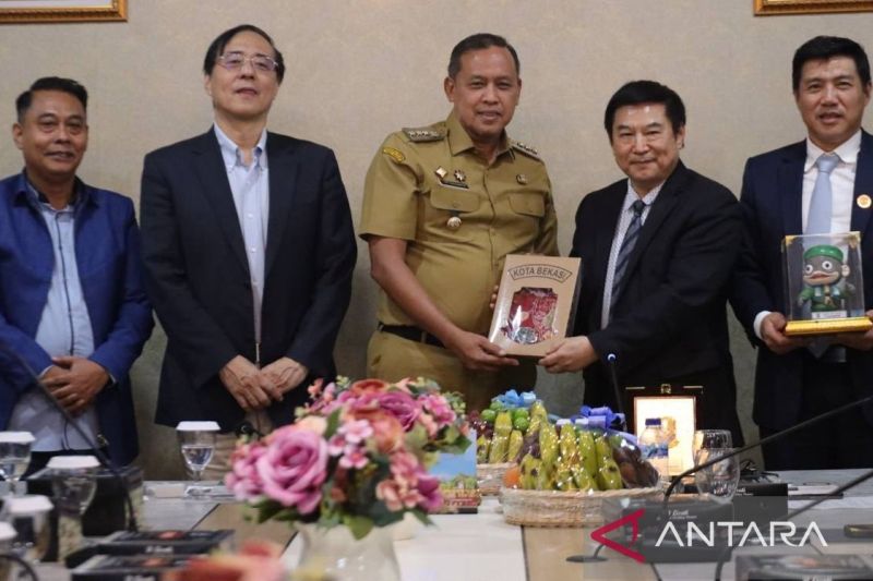 Pemkot Bekasi jajaki peluang kerja sama kelola limbah cair bersama delegasi Tiongkok