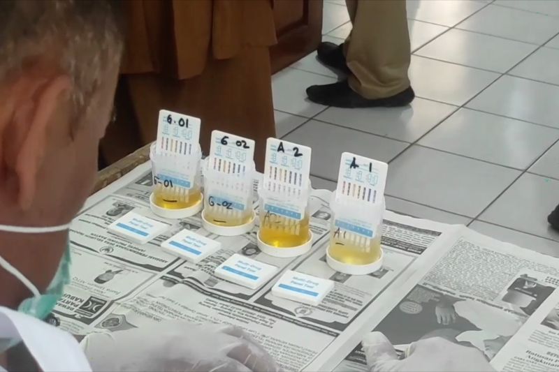 BNN Cilegon periksa urine 240 ASN di lingkungan pemerintahan