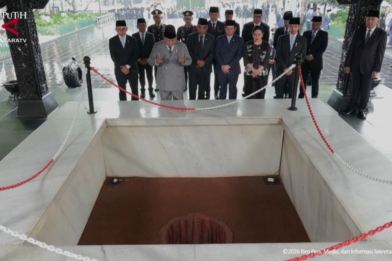 Prabowo pimpin Upacara Hari Kesaktian Pancasila di Lubang Buaya