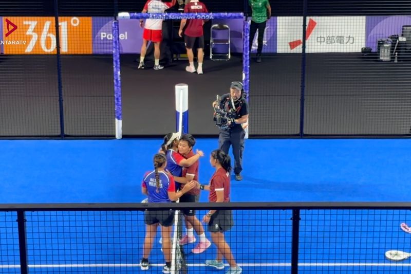 Fadona/Fitriani melangkah ke final padel Asian Games 2026