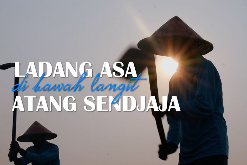 Ladang asa di bawah langit Atang Sendjaja