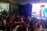 Peserta nobar di Rumah Aspirasi didominasi emak-emak