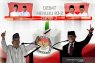 Ma'ruf Amin dan Sandiaga tiba di lokasi debat ketiga