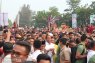 Disambut karnaval, Jokowi mulai kampanye terbuka di Dumai