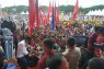 Jokowi kampanyekan program tiga kartu di Makassar