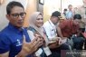 Sandiaga Uno awali kampanye di Kalbar dengan sarapan "bareng" media