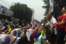Massa peserta Karnaval Indonesia Satu mulai berdatangan