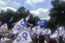 Ratusan pendukung Perindo ikuti kampanye sekitar Monas