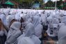 Ribuan siswa di Garut doa bersama agar Pemilu damai