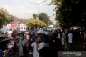 Massa aksi damai bergerak menuju Gedung Bawaslu RI