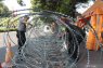 Polisi pasang beton dan kawat berduri jelang penetapan capres-cawapres
