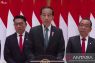 Jokowi beri masukan debat pilpres untuk ketiga pasangan calon