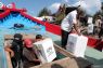 KIP: Distribusi logistik pemilu ke pedalaman Aceh Timur gunakan sampan